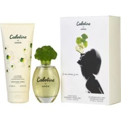 Cabotine Eau De Toilette Spray 3.4 Oz & Body Lotion 6.7 Oz
