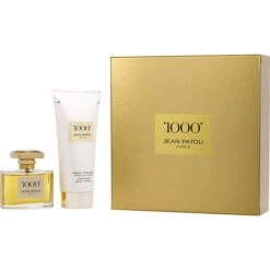 Jean Patou 1000 Eau De Parfum Spray 2.5 Oz & Body Cream 6.7 Oz