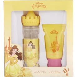 Beauty & The Beast Princess Belle Eau De Toilette Spray 3.4 Oz & Shower Gel 2.5 Oz