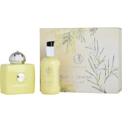 Amouage Love Mimosa Eau De Parfum Spray 3.4 Oz & Body Lotion 3.4 Oz
