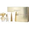 Bcbgmaxazria Bon Chic Eau De Parfum Spray 3.4 Oz & Body Lotion 3.4 Oz & Shower Gel 3.4 Oz & Eau De Parfum Rollerball 0.34 Oz Mini