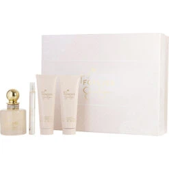 Fancy Forever Eau De Parfum Spray 3.4 Oz & Body Lotion 3 Oz & Shower Gel 3 Oz & Eau De Parfum Spray 0.33 Oz Mini