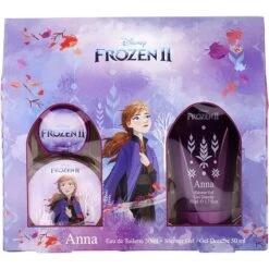 Frozen 2 Disney Anna Eau De Toilette Spray 1.7 Oz & Shower Gel 1.7 Oz