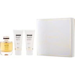 Boucheron Quatre Iconic Eau De Parfum Spray 3.3 Oz & Body Lotion 3.3 Oz & Shower Gel 3.3 Oz